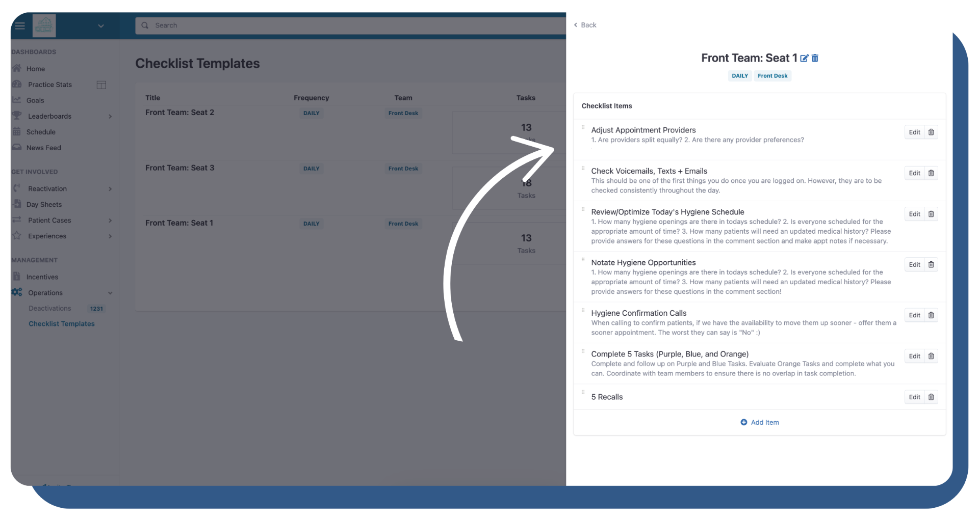 Pacifico Dental Care Task Management
